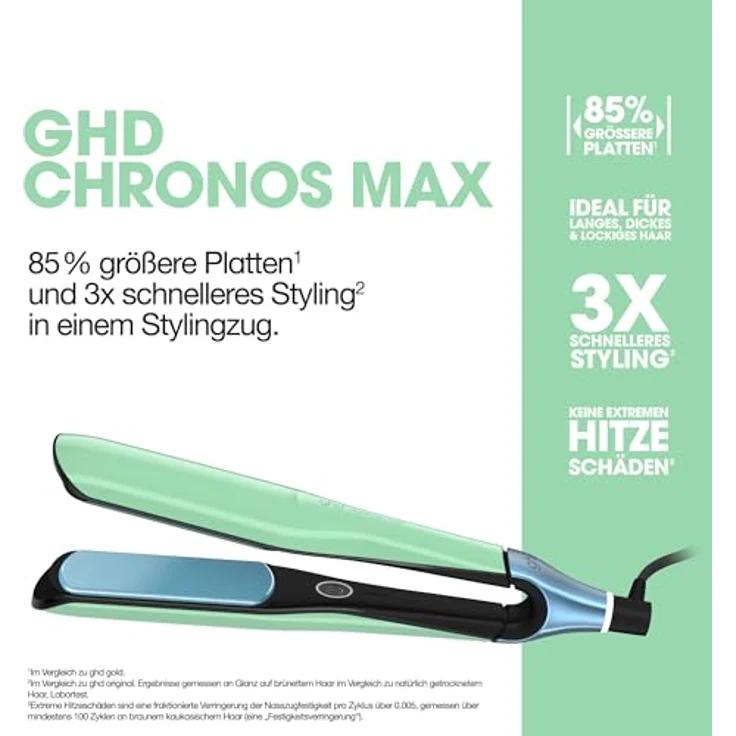 ghd chronos max Styler, Glätteisen in Jelly Mint mit 85 % größeren Platten und High-Definition Ergebnisse – Bild 2