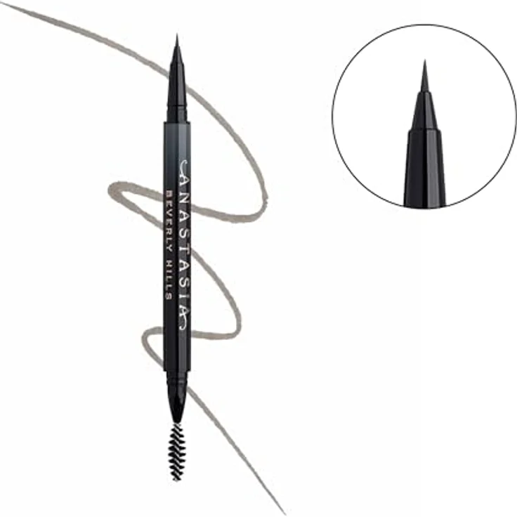 Anastasia Beverly Hills Microstroke Brow Pen, Augenbrauenstift für präzise Definition, 0,5 ml, Medium Brown – Bild 2