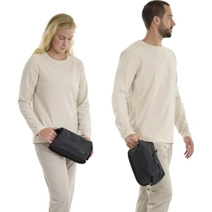 Thule Aion Kulturbeutel, 37 cm, schwarz, aus 100% Polyester, kompakt und funktional – Bild 5