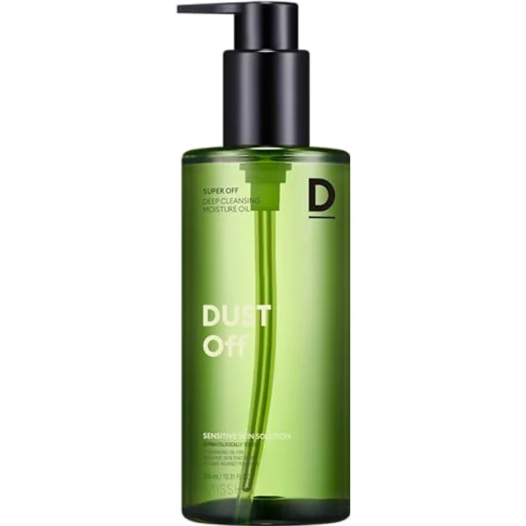 Missha Super Off Cleansing Oil Dust Off, 305 ml Gesichtsreinigung zur sanften Makeup-Entfernung und Tiefenreinigung für alle Hauttypen – Bild 1