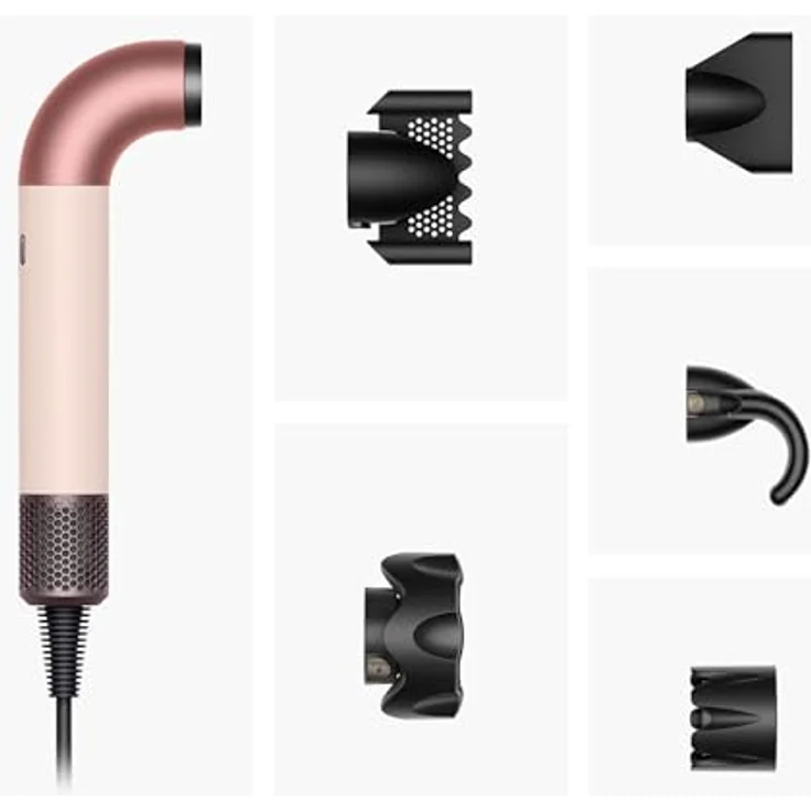 Dyson Supersonic r Haartrockner – Kompakt, leicht, intelligenter Temperatur-Schutz & personalisierte Aufsätze für glänzendes Styling – Bild 6