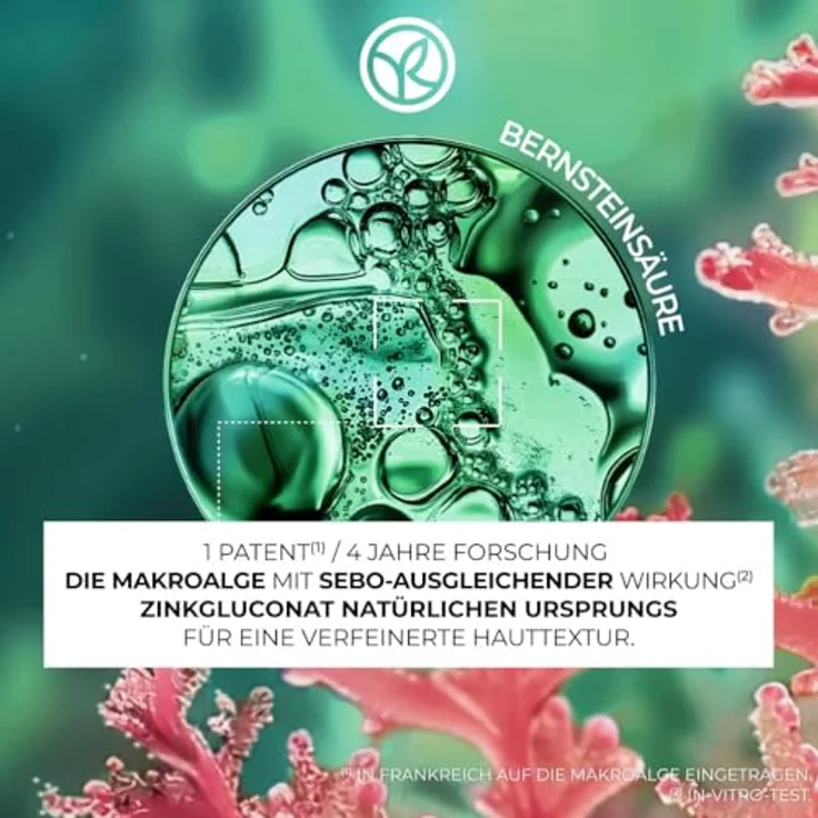 Yves Rocher SEBO ACTIVE CLEAR Zero Blemish Gel-Creme, Anti-Pickel & Mattierend, 91% Natürlicher Ursprung, 50ml – Bild 3