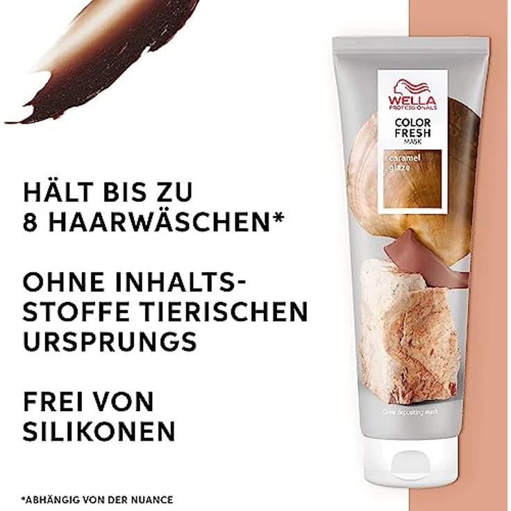 Wella Color Fresh Mask Caramel 150 ml – Bild 2