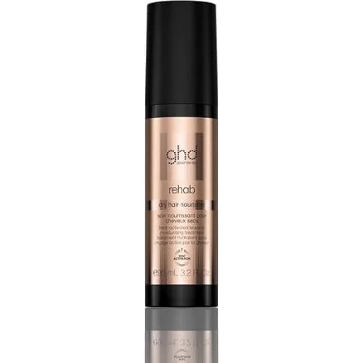ghd Rehab Dry Hair Nourisher, wärmeaktivierte Leave-In-Feuchtigkeitsbehandlung für glatteres und gesünderes Haar, 95 ml – Bild 1