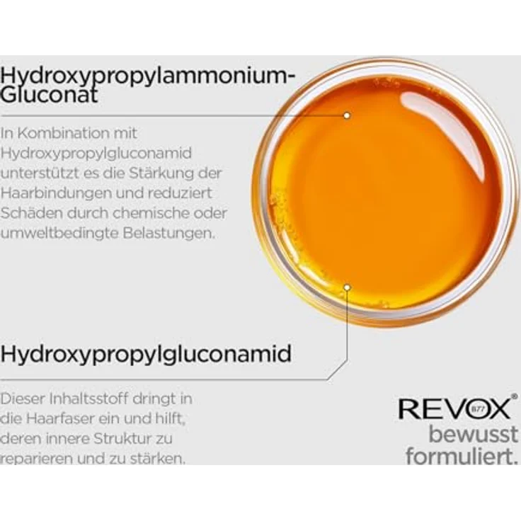 Revox Haarmaske PLEX Bond Multiply Formula Step 1, 260ml - Haarkur zur Haarrekonstruktion und Stärkung – Bild 3