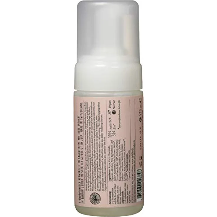 farfalla Grapefruit Reinigungsschaum - 120ml - Vitalisierende Hautpflege mit Aloe Vera & Vitamin C – Bild 2