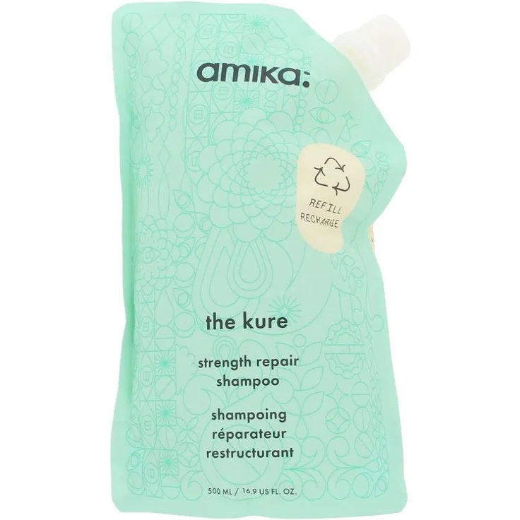 amika THE KURE Intensive Repair Shampoo, 500 ml, für intensive Haarreparatur und feuchtigkeitsspendende Reinigung