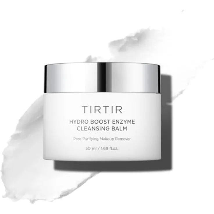 TIRTIR Hydro Boost Enzyme Cleansing Balm, Gesichtsreinigung Balsam für klare und glatte Haut, 50 ml