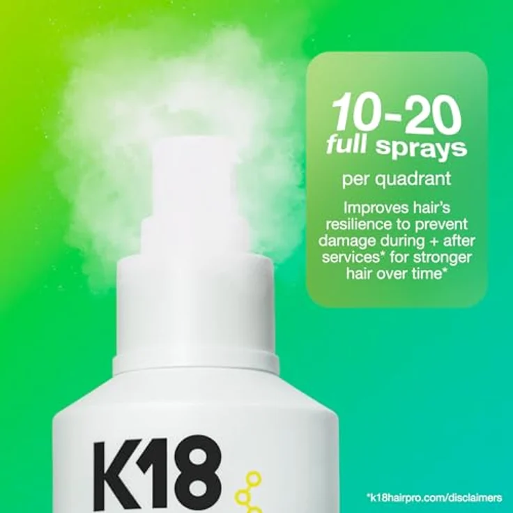 K18 Professional Molecular Repair Hair Mist pflegendes Haarserum im Spray für sehr trockenes und geschädigtes Haar 150 ml – Bild 4