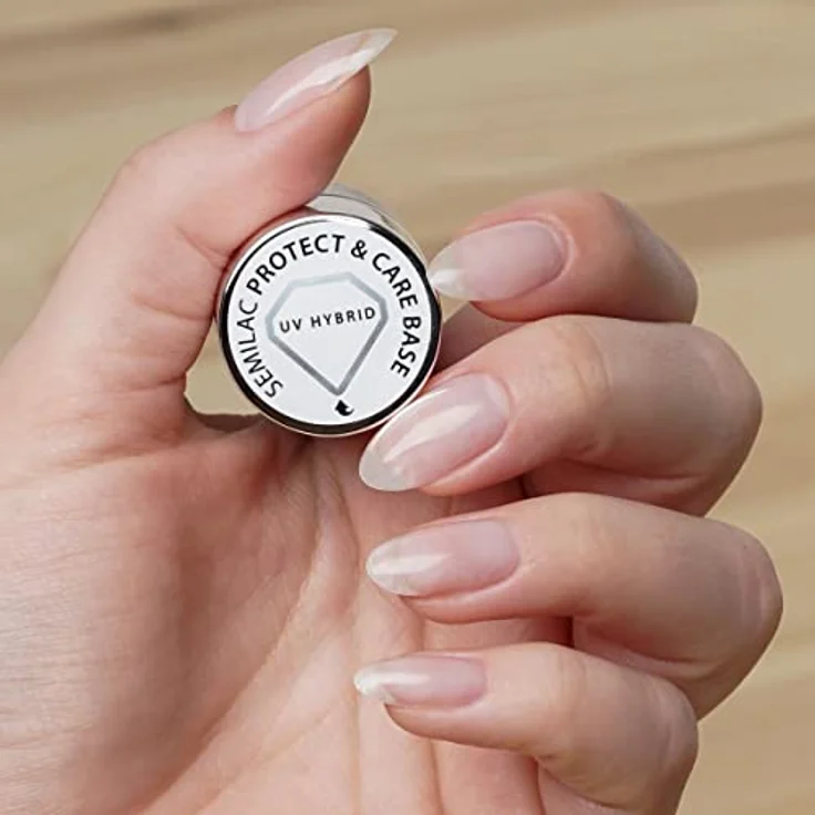 Semilac UV-Gel-Unterlack mit Teebaumöl und Protein für UV-Gel-Nagellack, schützt und pflegt die Nägel. Soak-Off-Formel. Ideal für private und professionelle Maniküre und Pediküre, 7 ml – Bild 3
