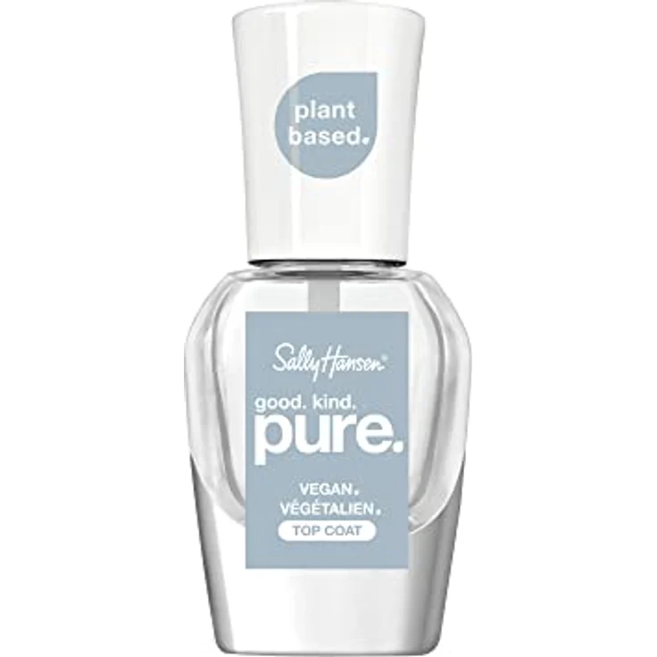 Sally Hansen Good.Kind.Pure. Nagellack, Top Coat, 10 ml - Natürliche Unterstützung für Ihre Ernährung, Energiebooster im Alltag, Verantwortungsvolle Inhaltsstoffe – Bild 1