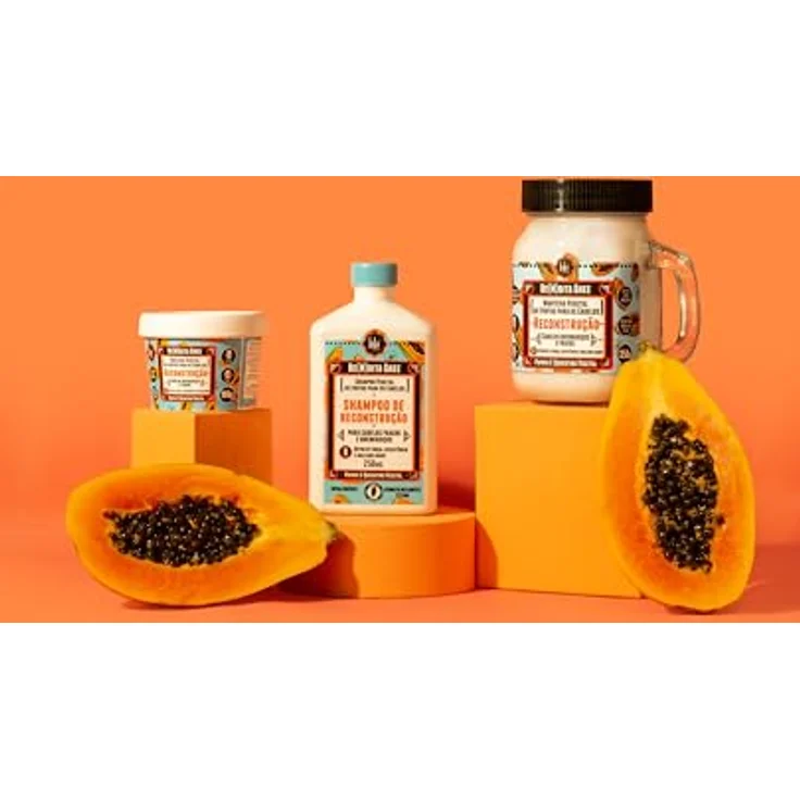 Lola Be(M) dita Ghee Reconstrução Maske, Haarmaske mit Papaya und pflanzlichem Keratin, 100g – Bild 2