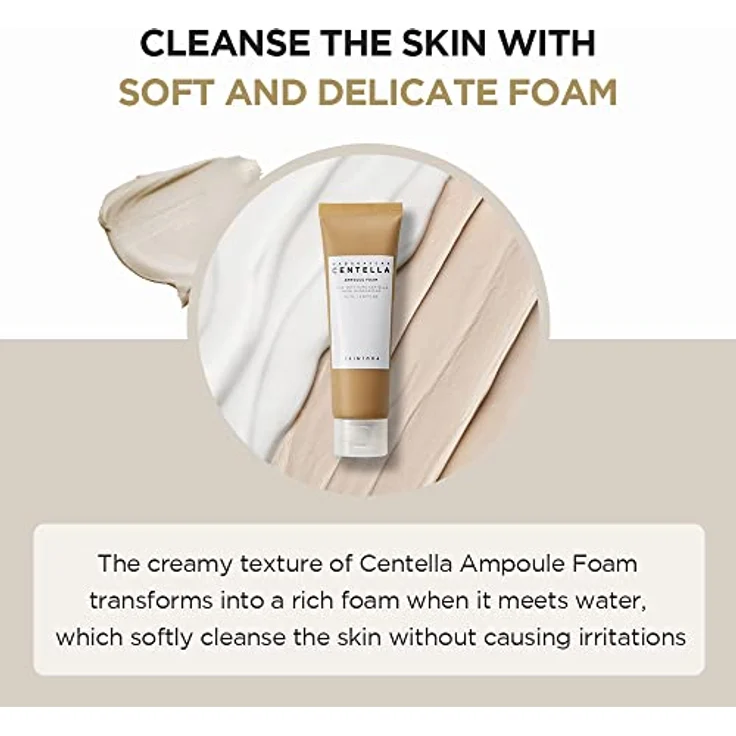 SKIN1004 Madagascar Centella Ampullenschaum 20 ml | Niedriger pH-Schaumreiniger | Natürliches Natronpulver Kokosnusstrittenstoff | EWG-Grün Grade – Bild 2