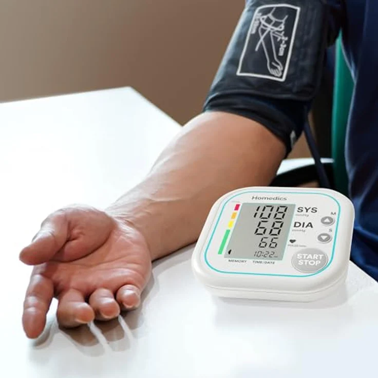Homedics, Blutdruckmessgerät, Blood Pressure Monitor (Blutdruckmessgerät Oberarm) – Bild 8