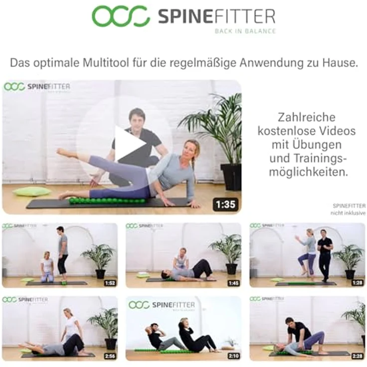 SISSEL SPINEFITTER® Trigger Tool, Massagegerät zur gezielten Lockerung von Triggerpunkten, melonengelb – Bild 8