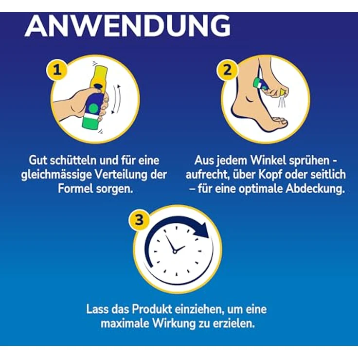 Scholl Schuh- & Fußfrische Fuß Deo Extra Frisch 150 ml – Bild 9