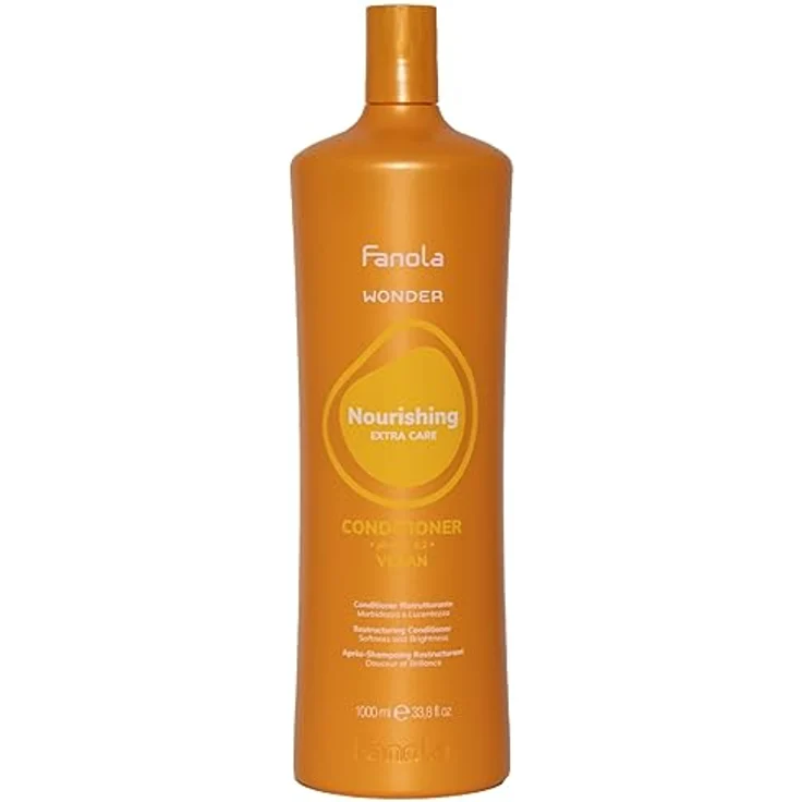 Fanola Wonder Nourishing Conditioner Ristrutturante, 1000 ml - Lockiges Haar, UV-Schutz – Bild 1