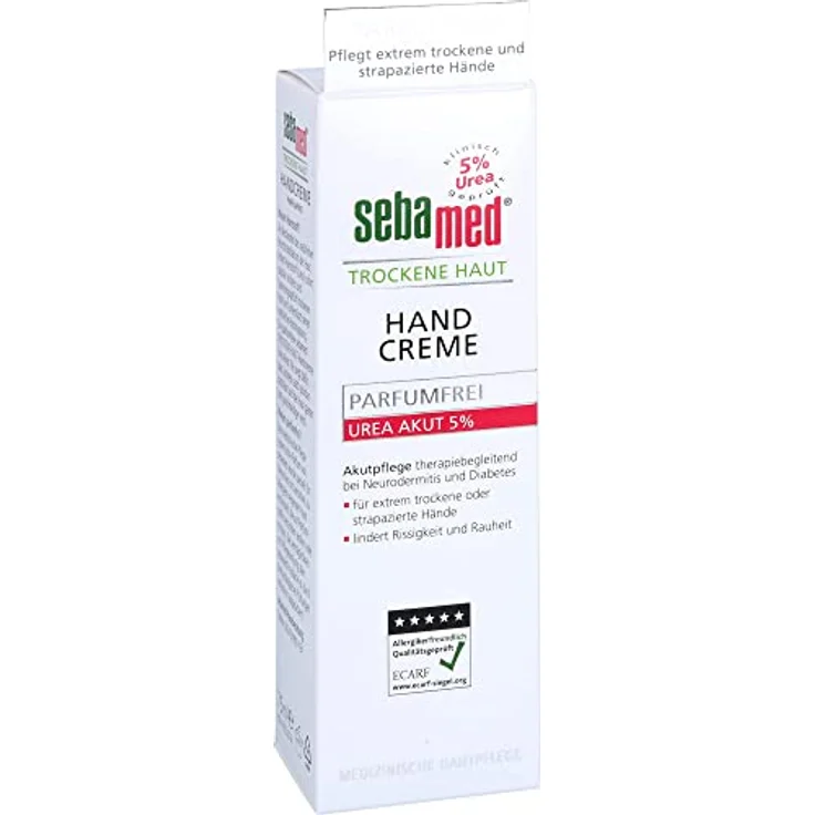 Sebamed Trockene Haut Parfümfrei Handcreme Urea 5% 75 ml – Bild 6