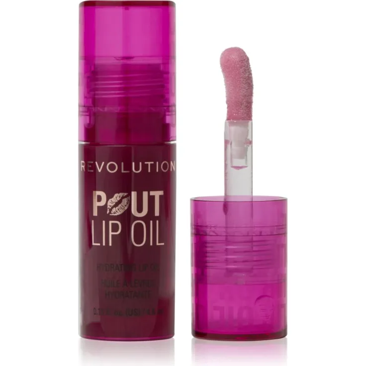 Revolution Pout Lip, feuchtigkeitsspendendes Lippenöl in Bitten Cherry, 4.6 ml