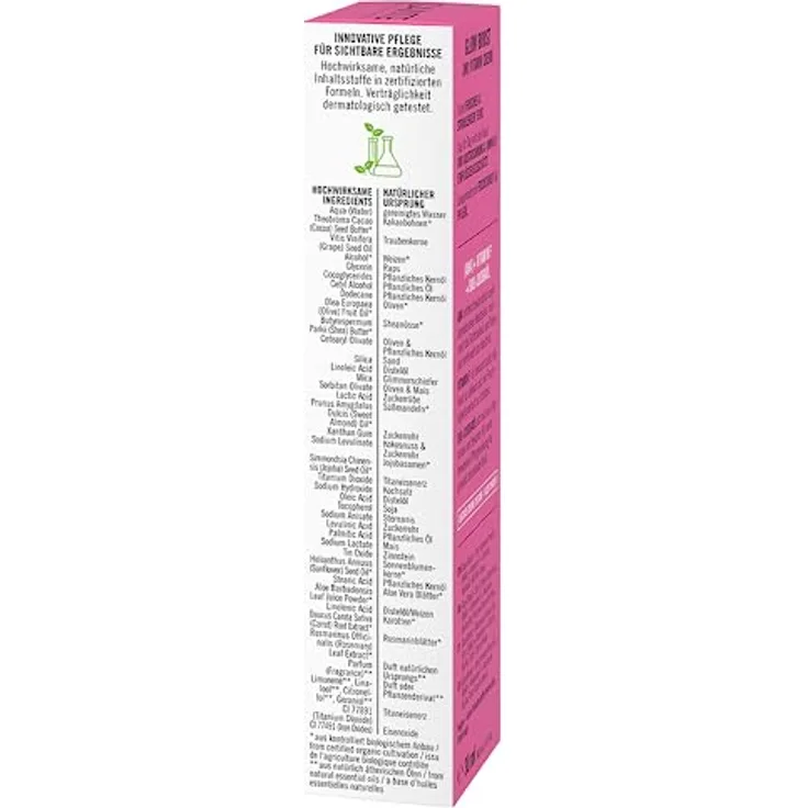 SANTE Naturkosmetik Glow Boost 3in1 Vitamin Creme, regenerierende Feuchtigkeitspflege für strahlende Haut, 30ml