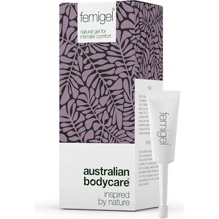 Australian Bodycare Tea Tree Oil Femi Gel, Intimhygiene Gel mit beruhigender Wirkung, 15x7 ml