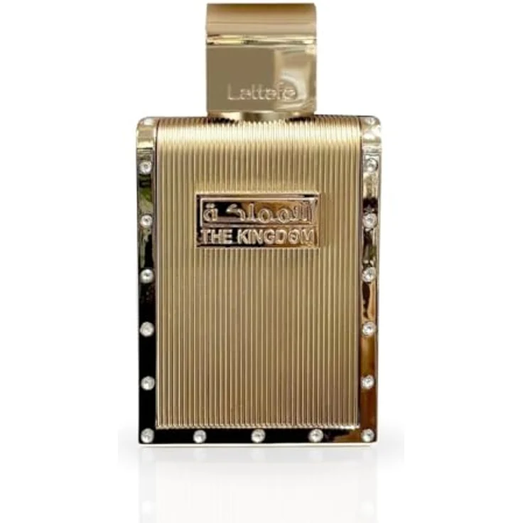 Lattafa The Kingdom Eau de Parfum Spray für Herren, 100 ml - Salbei, Lavender, Mint - Tabak, Vanille, Orangenblume - Benzoin, Tonka Bean, Labdanum – Bild 2
