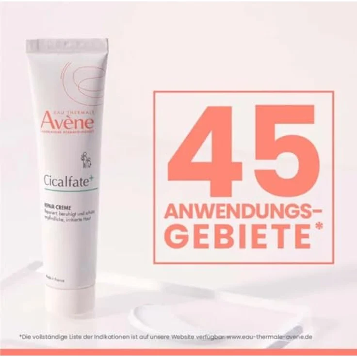 Avène Cicalfate+ Repair-Creme, 15 ml, beruhigende Pflege für sensitive Haut, hypoallergen und regenerierend – Bild 4