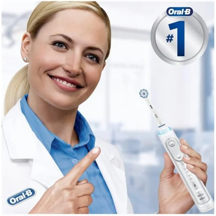 Oral-B Sensitive Clean 8er Aufsteckbürste, weiß – Bild 7