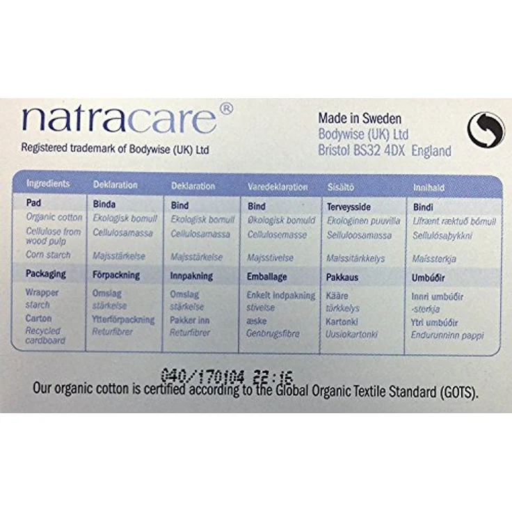 Natracare 3 x Organische Ultra Extra Pads 12 Normal, biologisch abbaubar und kompostierbar, für starke Strömung – Bild 3
