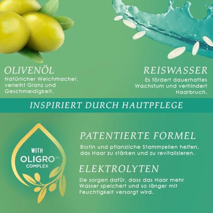ORS Max Moisture Sulfatfreies Shampoo 473 ml - Sanft, feuchtigkeitsspendend mit Kokosbetain, Glycerin & Menthol, kühlt und beruhigt die Kopfhaut – Bild 4