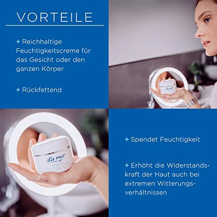 La Mer Origin Of Feuchtigkeitscreme - Reichhaltige Gesichts- und Körpercreme - Rückfettend und feuchtigkeitsspendend - Für feuchtigkeits- und lipidarme Haut - 100 ml - Luxuriöse Hautpflege von La Mer – Bild 5