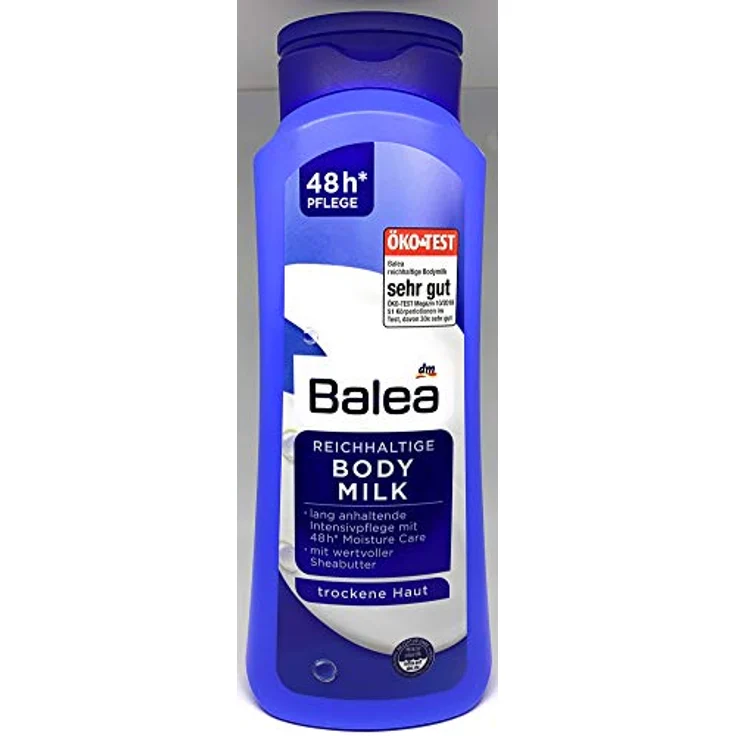 Balea Reichhaltige Bodymilk mit Sheabutter, 500 ml, für trockene Haut – Bild 2