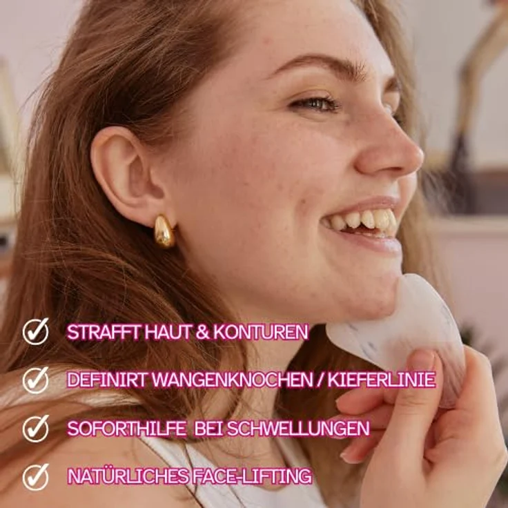 ARI ANWA Skincare Gua Sha Rosenquarz – Bild 4