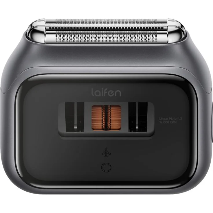 Laifen P3 Pro GRA, Elektrorasierer mit Doppelmotor-Power, 12.000 Schnitte/Min, IPX7 wasserdicht, 100 Min Akkulaufzeit, USB-C Schnellladung – Bild 1