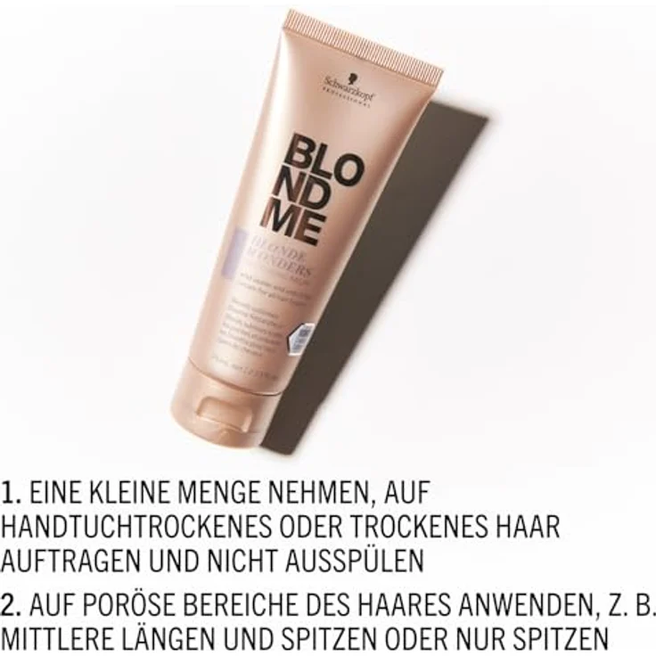 Schwarzkopf Blondme Blonde Wonders Restoring Balm 75 ml – Bild 3