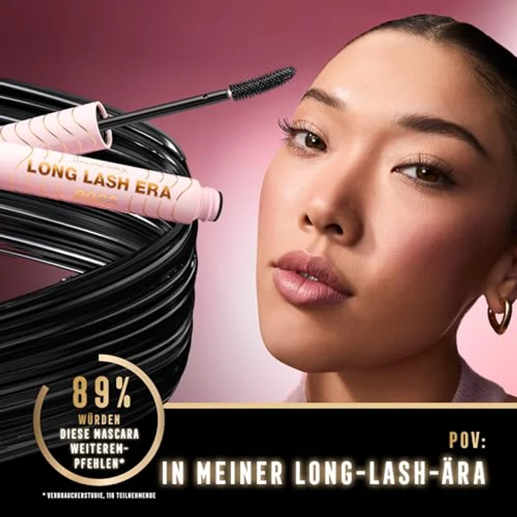 Max Factor 2000 Calorie Long Lash Era, verlängernder Mascara in 003 Black Brown, wasserfest, 7.8 ml – Bild 3