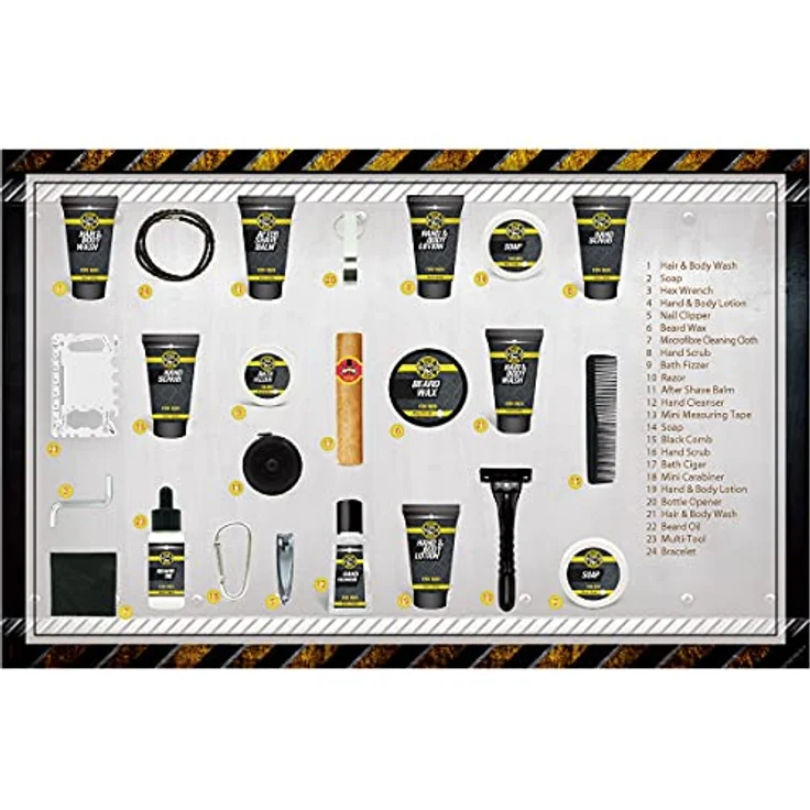 Accentra Adventskalender Men Bath&Body Tools – Bild 5