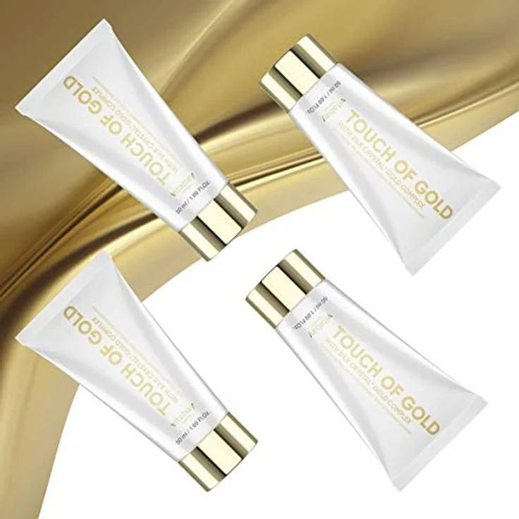Vitabay Touch of Gold 20 PPM 50ml Anti-Aging Creme mit kolloidalem Gold und Seide, gegen Falten & Altersflecken – Bild 5