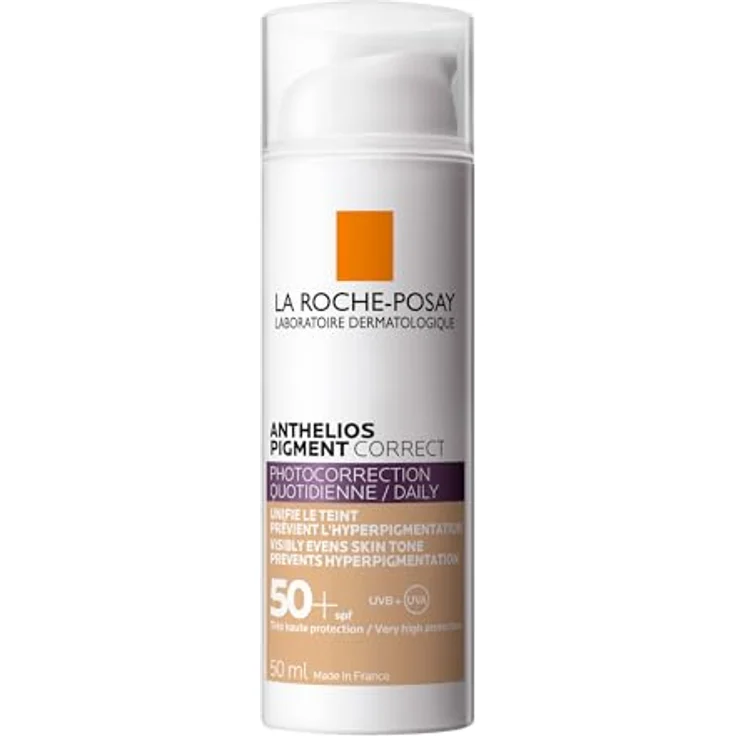 La Roche-Posay Anthelios Pigment Correct Getönt 50+ Sonnencreme 50 ml – Bild 1