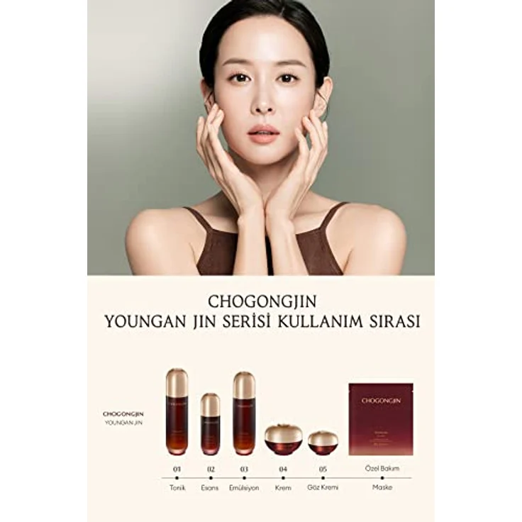 Missha Chogongjin Youngan Augencreme, revitalisierende Augenpflege mit intensiv feuchtigkeitsspendender Formel, 30 ml, Tag – Bild 5