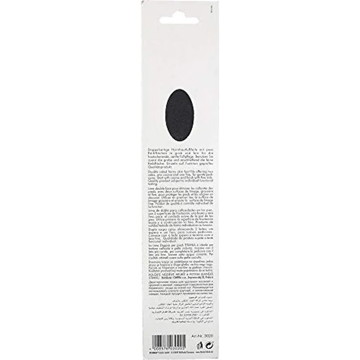 TITANIA Doppelfussfeile, Grober Wasserfester Schmirgel, 1er Pack (1 x 38 g) – Bild 2
