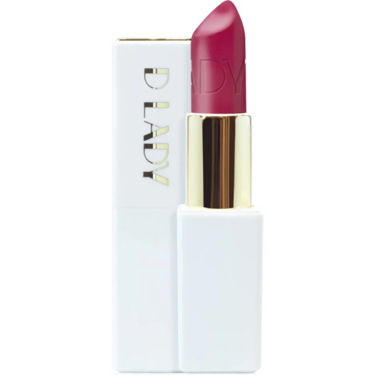 Dermacol D Lady Lippenstift, cremiger Satin-Finish in Farbton 07 Lady Berry, 4.4 g