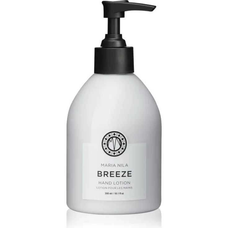 Maria Nila Breeze Hand Lotion, 300 ml, feuchtigkeitsspendende Handcreme für Damen, vegan, schnell einziehend, angenehmer Duft