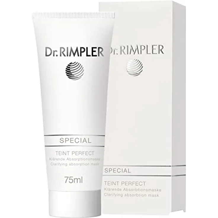 Dr. Rimpler Gesichtsmaske für seidig weichen Teint I Tiefreinigende Maske für jeden Hauttypen I feuchtigkeitsspendend, 75ml