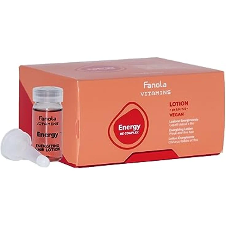Fanola Vitamins Energy Be Complex Lotion 12x10ml - energiespendende Lotion, kühl und bequem, 12x10 ml – Bild 1