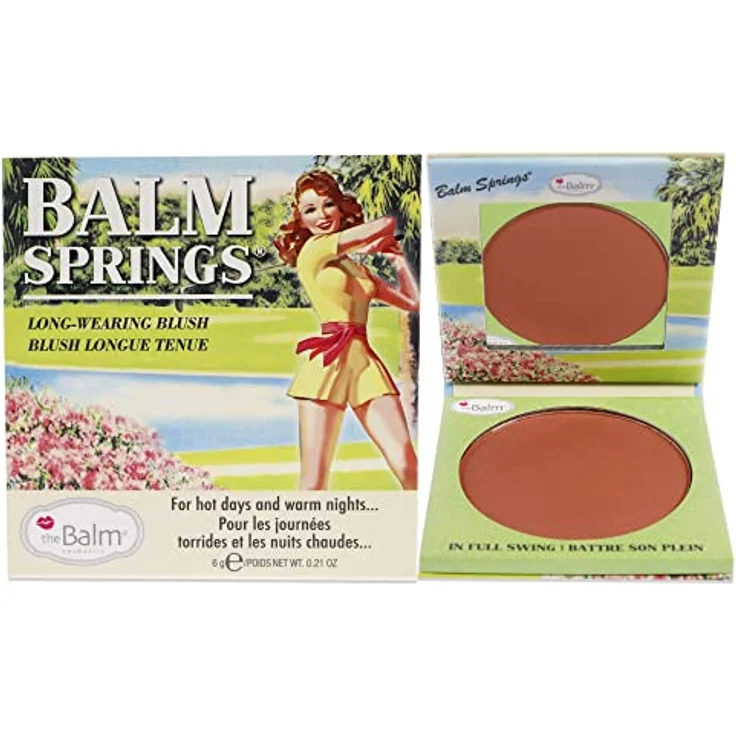 The Balm Make-up Balm Springs Long Wearing Blush 5,6 g, für einen frischen Teint – Bild 2