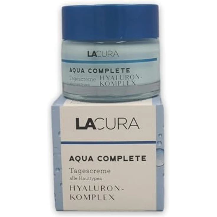 Lacura AQUA COMPLETE Nachtcreme – Hyaluron-Komplex für alle Hauttypen, feuchtigkeitsspendend & regenerierend über Nacht, 50 ml – Bild 2
