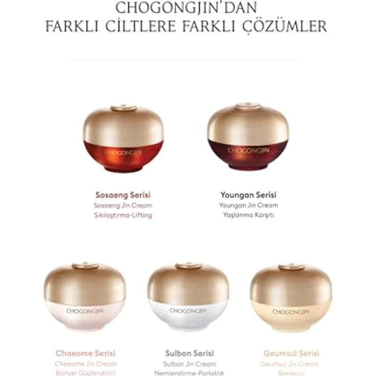 Missha CHOGONGJIN GEUMSUL JIN Augencreme, K-Beauty Augenpflege mit koreanischen Kräutern, 60 ml, gegen Falten und Schwellungen – Bild 6