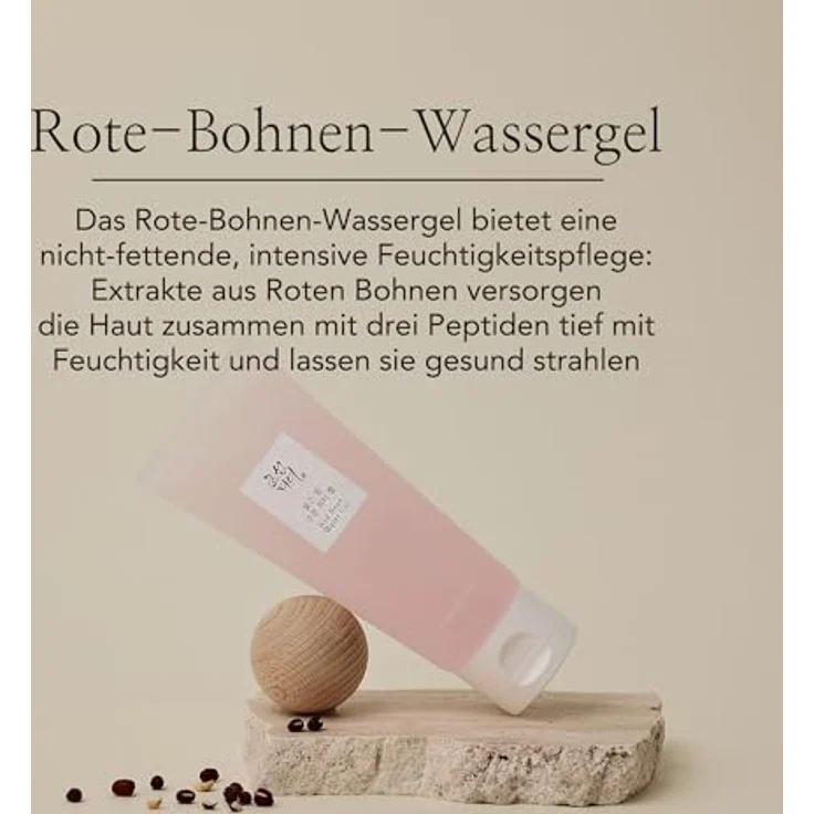 Beauty of Joseon Rote-Bohnen-Wassergel, Leichte Geltextur, 44% Haenam-Rotbohnenextrakt, 100 ml – Bild 2