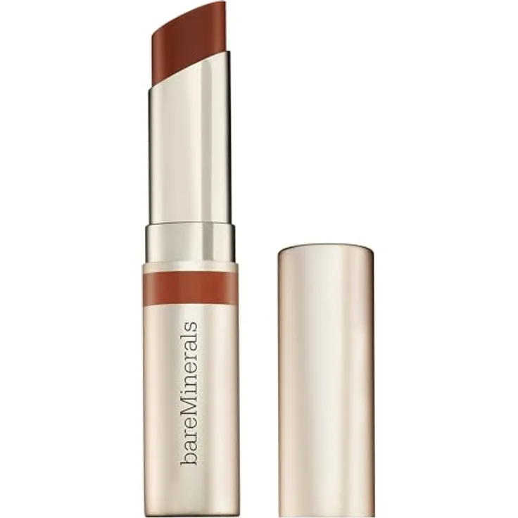 bareMinerals Dewy Lip Gloss-Balm, feuchtigkeitsspendender Lipgloss mit Strahlkraft, 2,3 g, Farbe Affection
